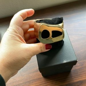 Nimany Polished Gold Cuff